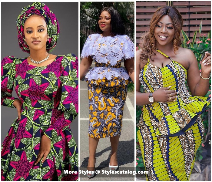 Latest Ankara Gown Styles 