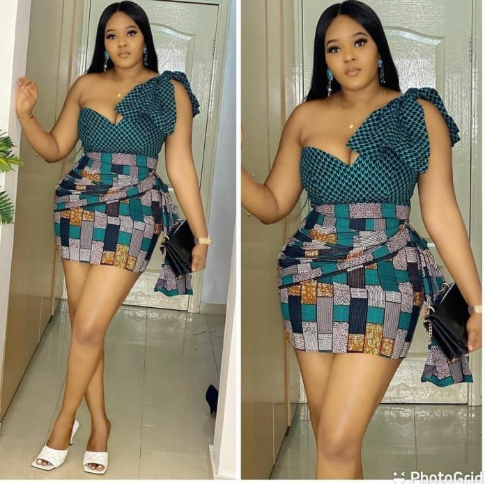 Ankara Short Gown Styles For Ladies In 2024