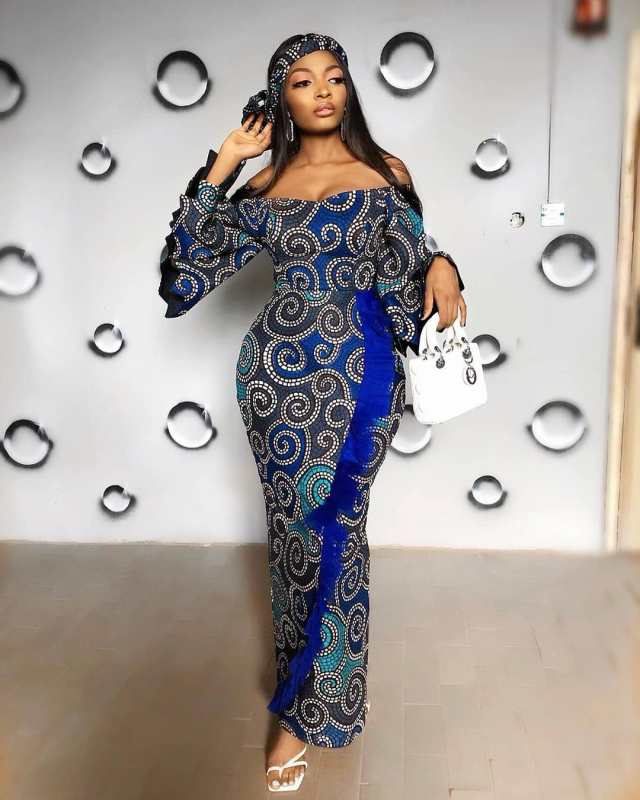 ankara styles short gown for women gown for 2023｜TikTok Search