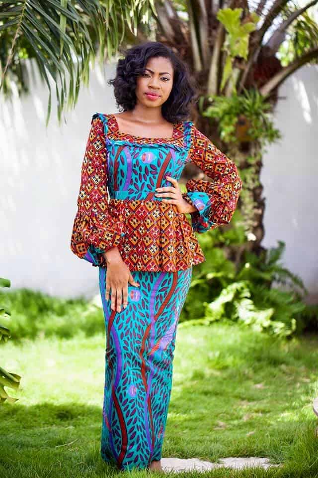 13 Elegant Ankara Skirt and Blouse Styles for Women