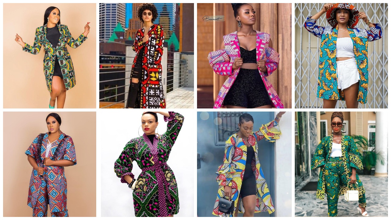 Latest Ankara Kimono Jackets:Stylish kimono Jackets For Every Fashionista