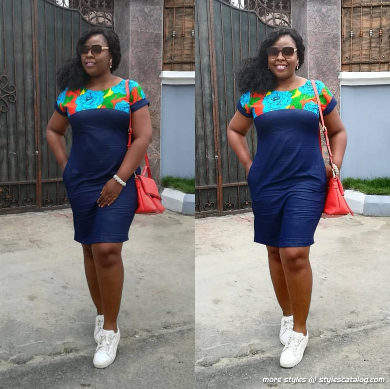 Amazingly Stylish Ankara and Jeans 