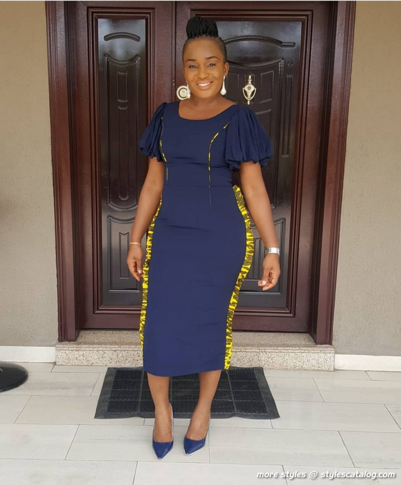 Amazingly Stylish Ankara and Jeans 