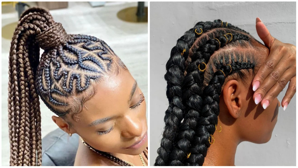 80+ fascinating & chic braided hairstyles for natural hair | stylescatalog