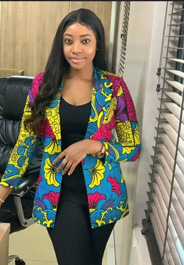 Women's Ankara Blazer and Pant main image 1
