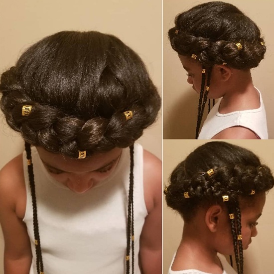 Crown Braid Hairstyles 2