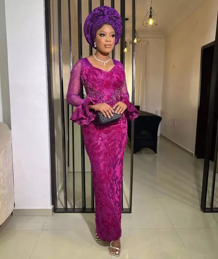 Latest Nigerian Lace Styles and Designs For Weddings