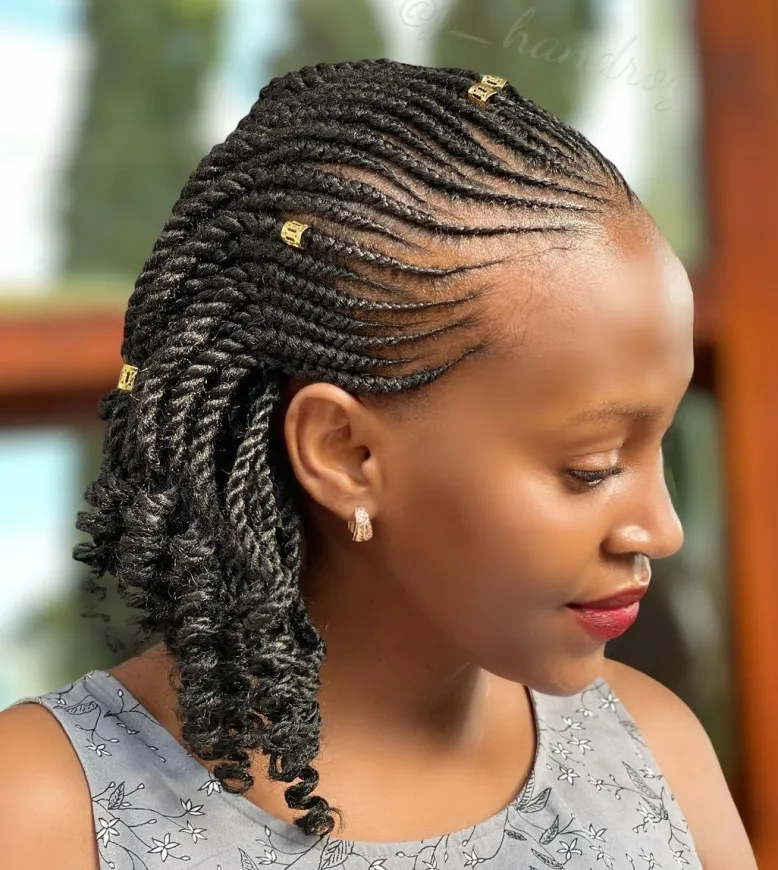 Ways To Style Your Kinky Twists (3)