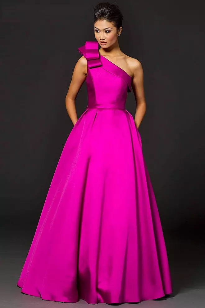 mikado bridesmaid dresses