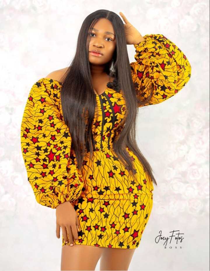 Ankara Short Gown Styles