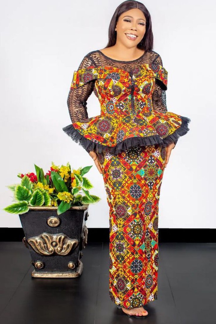 Ankara Skirt And Blouse Ladies