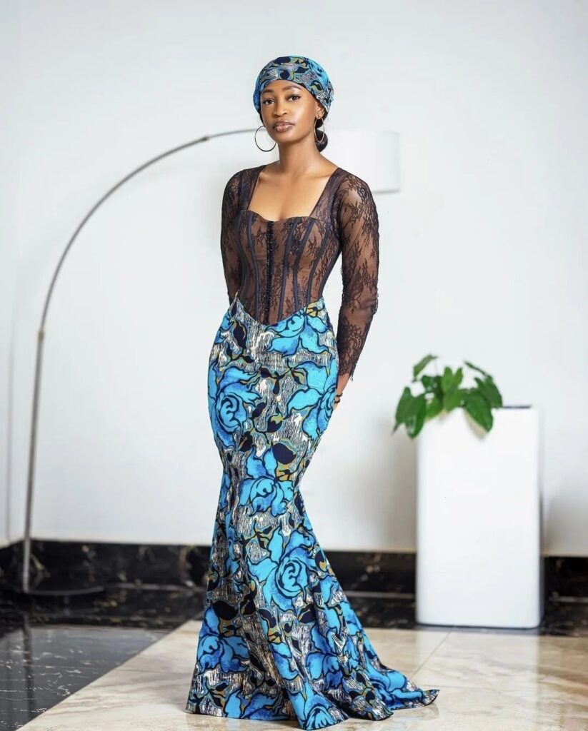 Dazzling Ankara Long Gowns Styles Should Recreate For Special Occasions