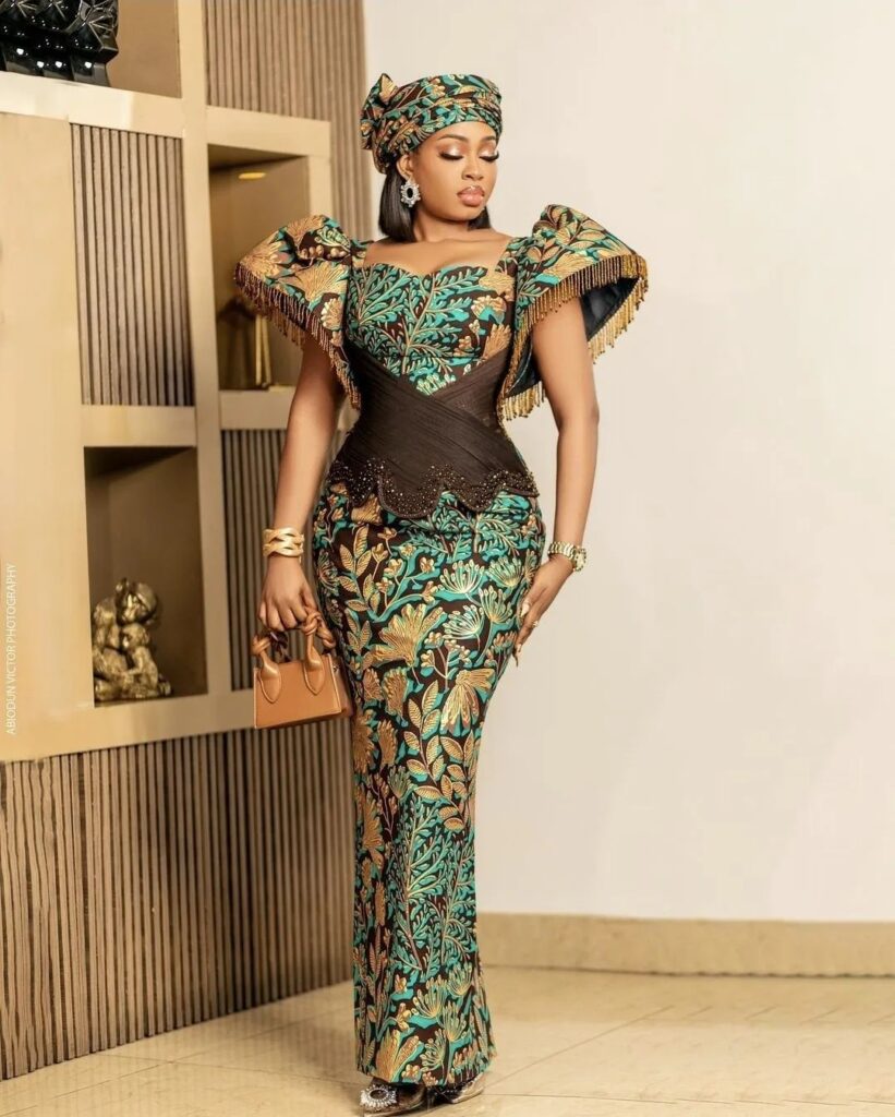 Dazzling Ankara Long Gowns Styles Should Recreate For Special Occasions