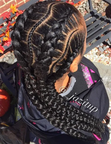 Intricate Boxer Braids