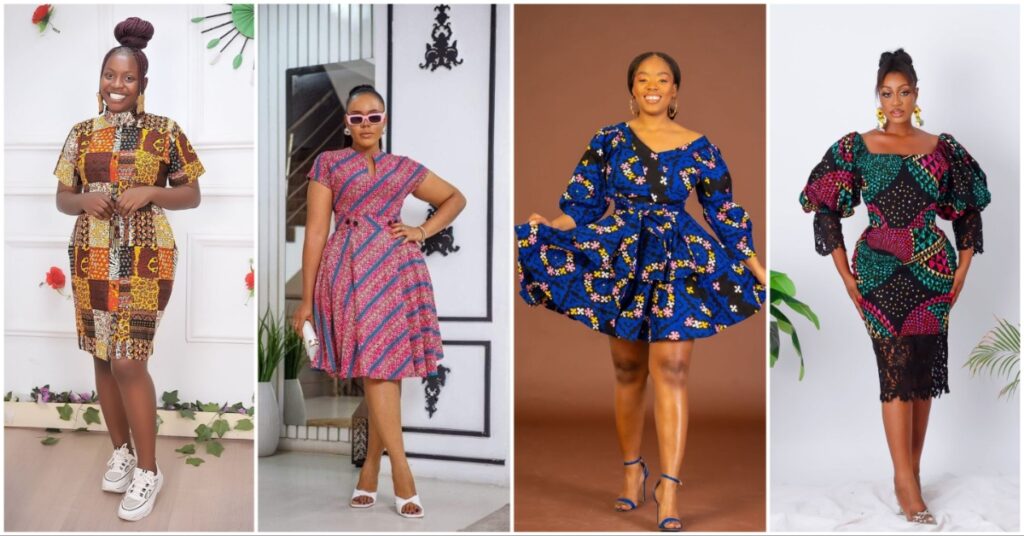 Sexy Midi Floral Ankara Dress