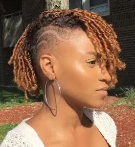 Curly Haircut With Twists
