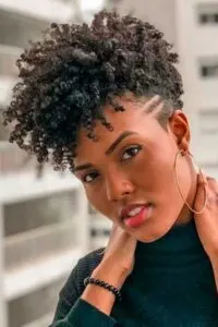 Short Twist Out Haircut for Black Women