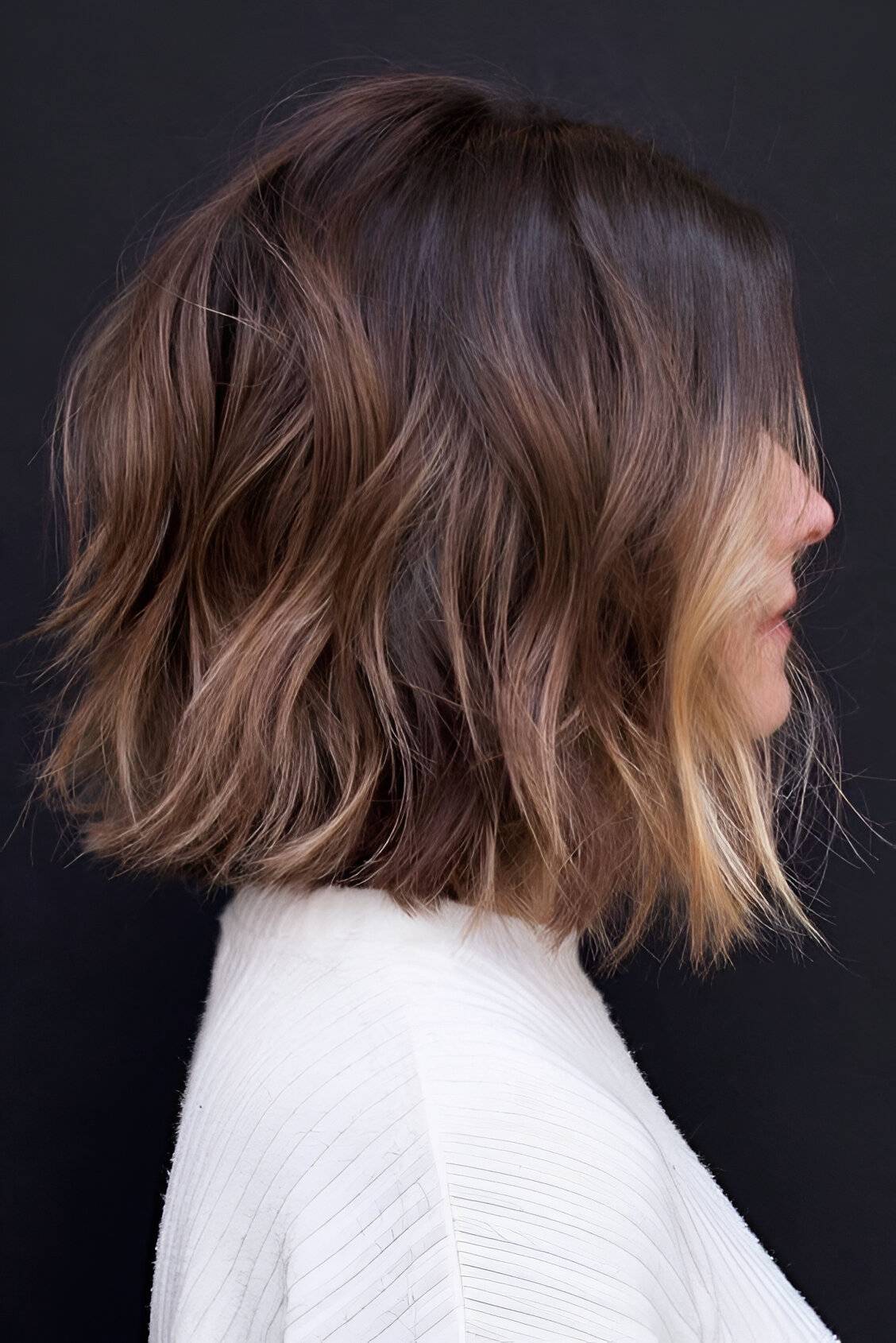 Wavy Short Haircut