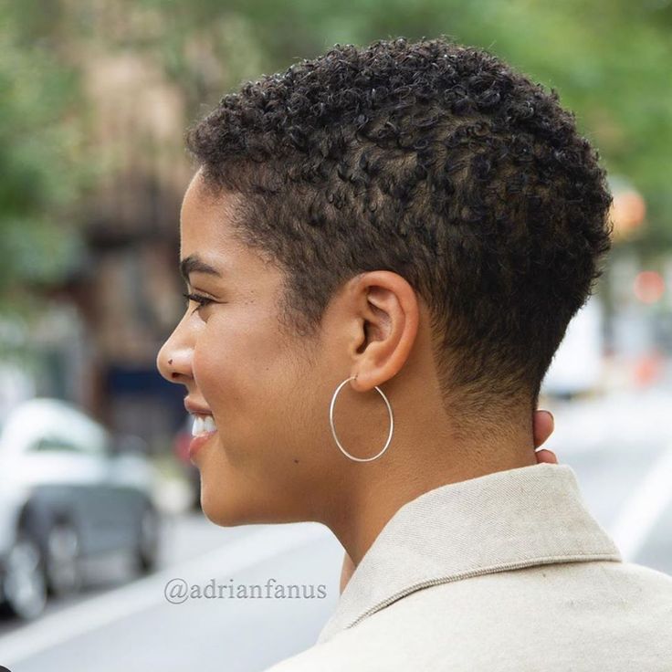 Natural Hair Pixie Cut